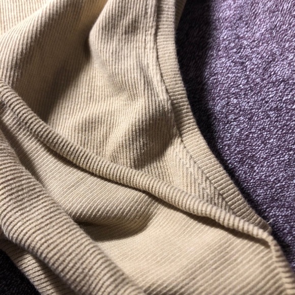 Glassons nude ribbed tank, S - Picture 5 of 5